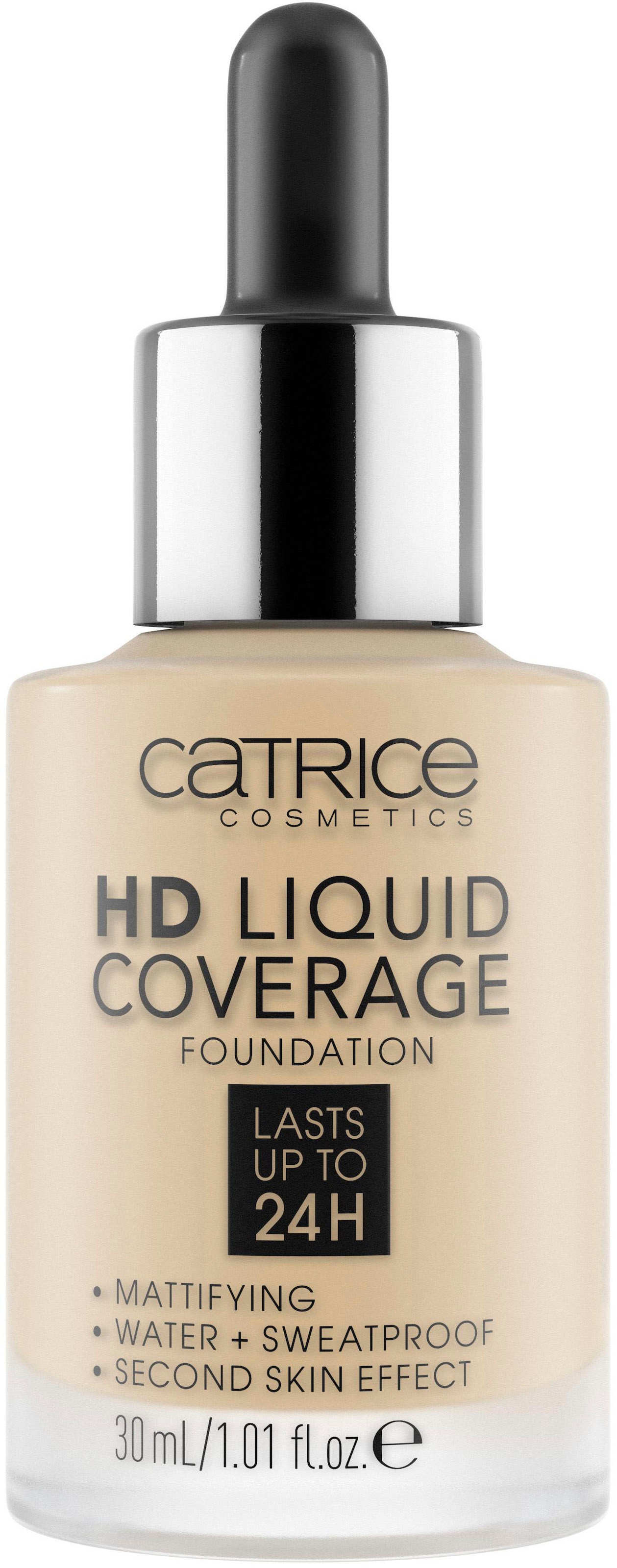 Foundation »HD Liquid Coverage Foundation«, mit leichter Textur