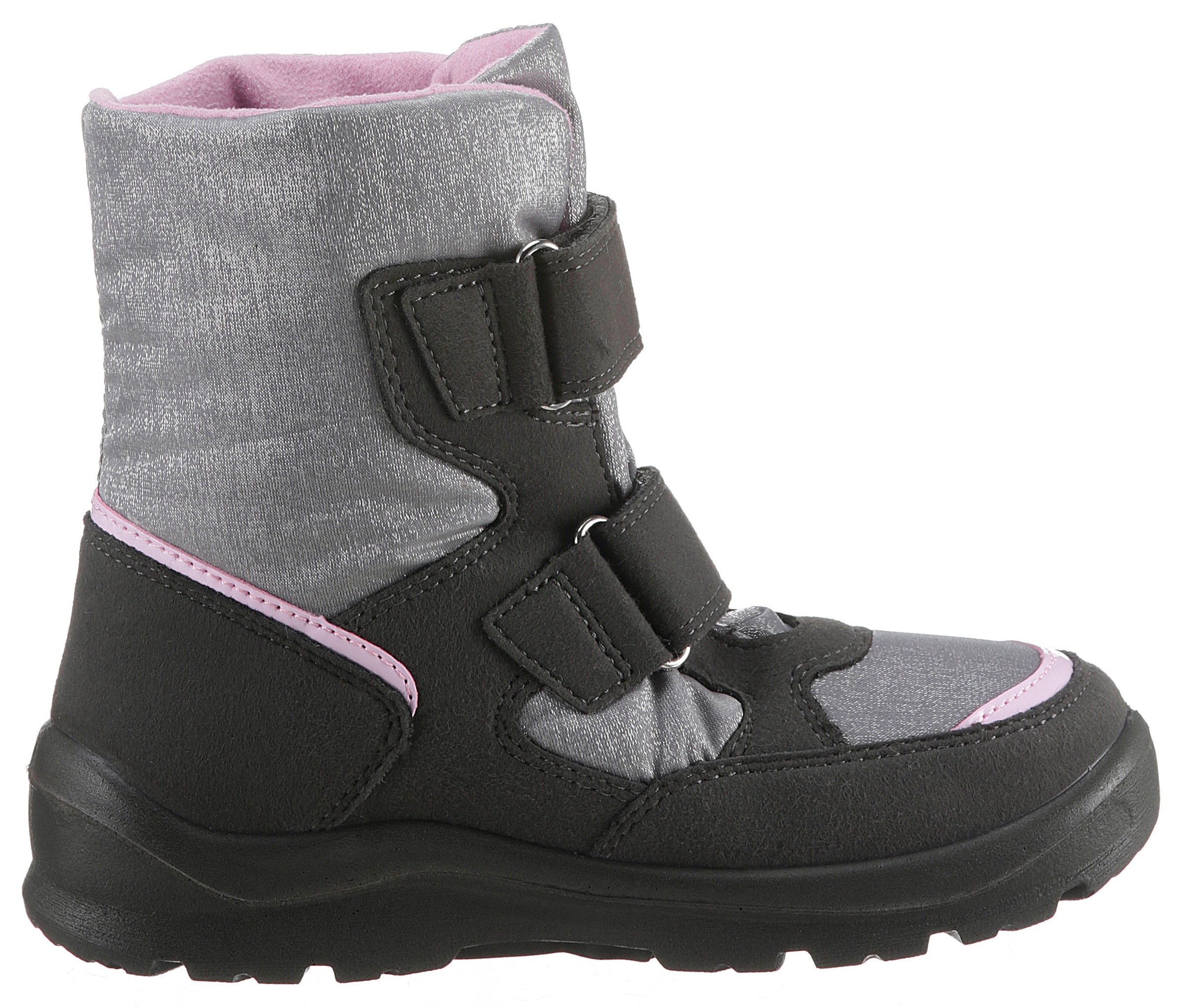 Lurchi Winterstiefel »KENYA-SYMPATEX Blinkschuh WMS: weit«, mit blinkenden Sternchen besetzt