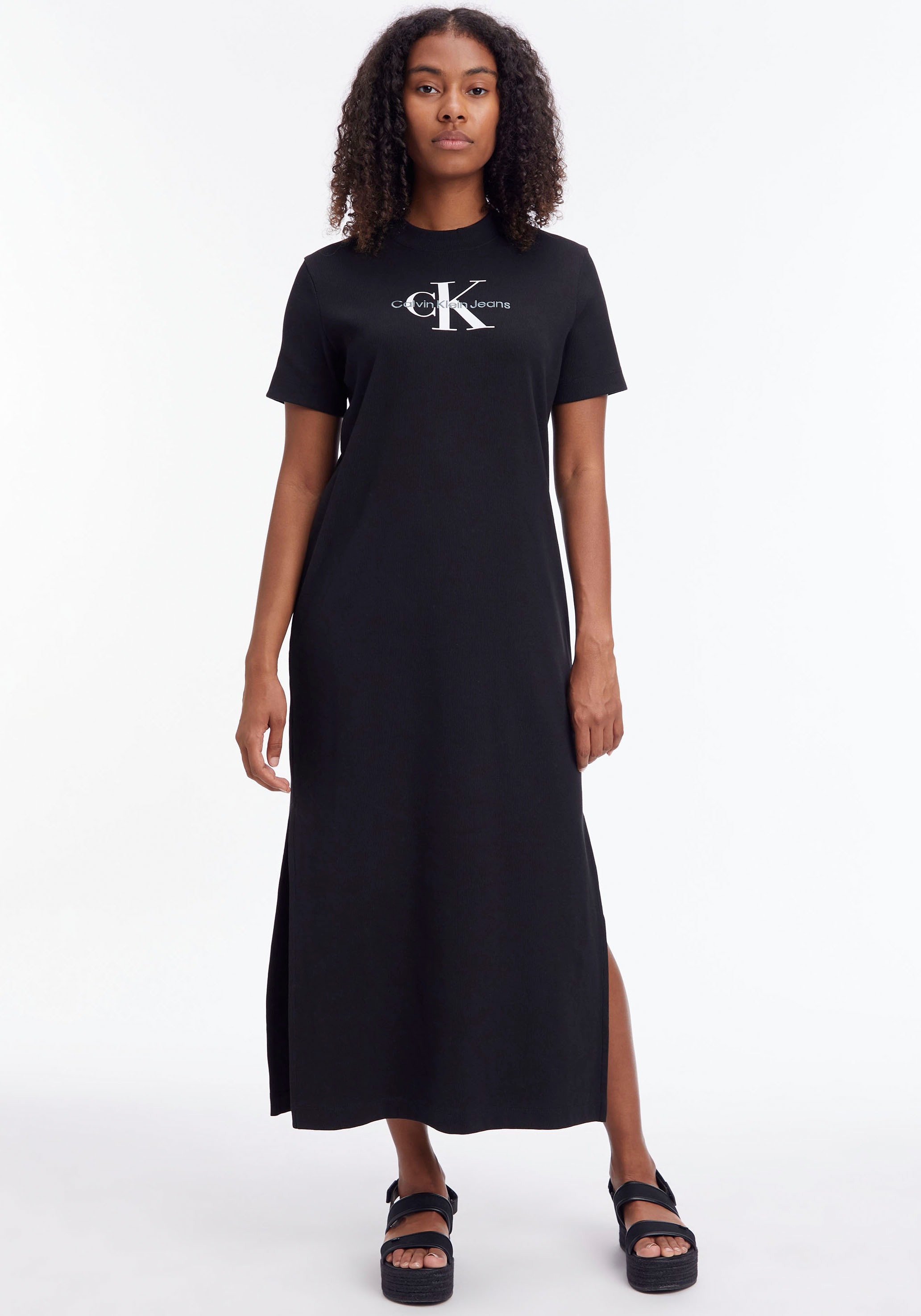 Calvin Klein Jeans Shirtkleid, mit Seitenschlitz kaufen