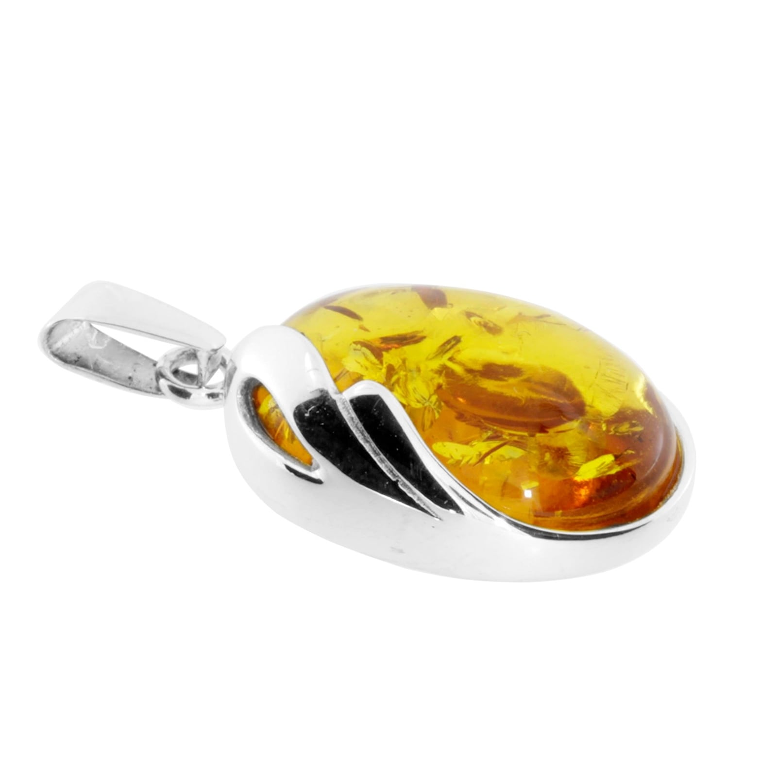 OSTSEE-SCHMUCK Kettenanhänger »- Melanie - Silber 925/000 - Bernstein«