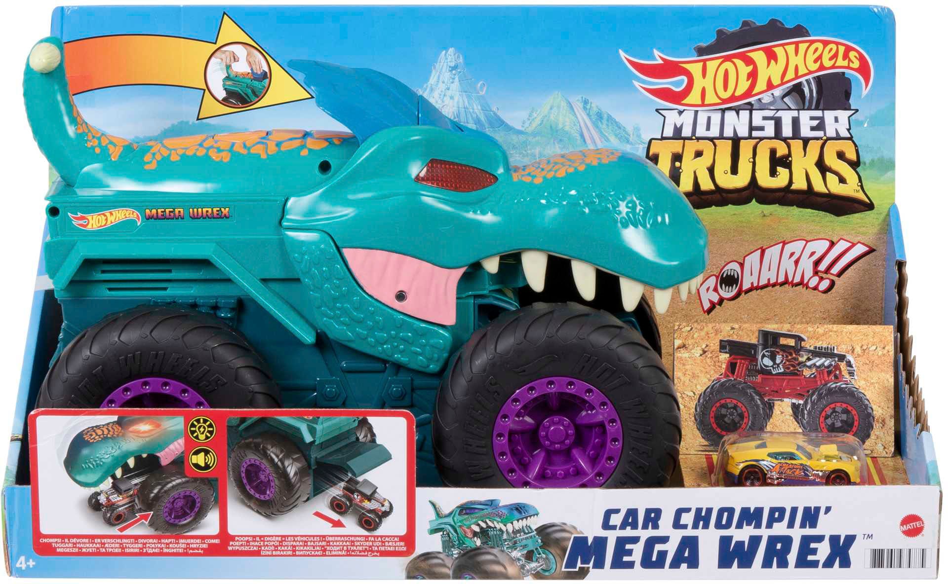 Hot Wheels Spielzeug-Monstertruck »Mega-Wrex«, mit Licht und Sound