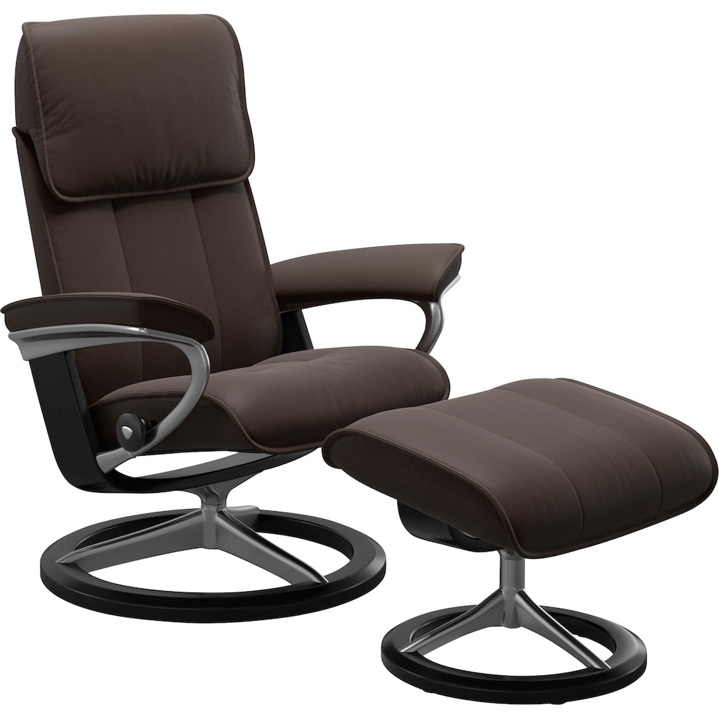 Stressless® Relaxsessel »Admiral«, mit Signature Base, Größe M & L, Gestell Schwarz