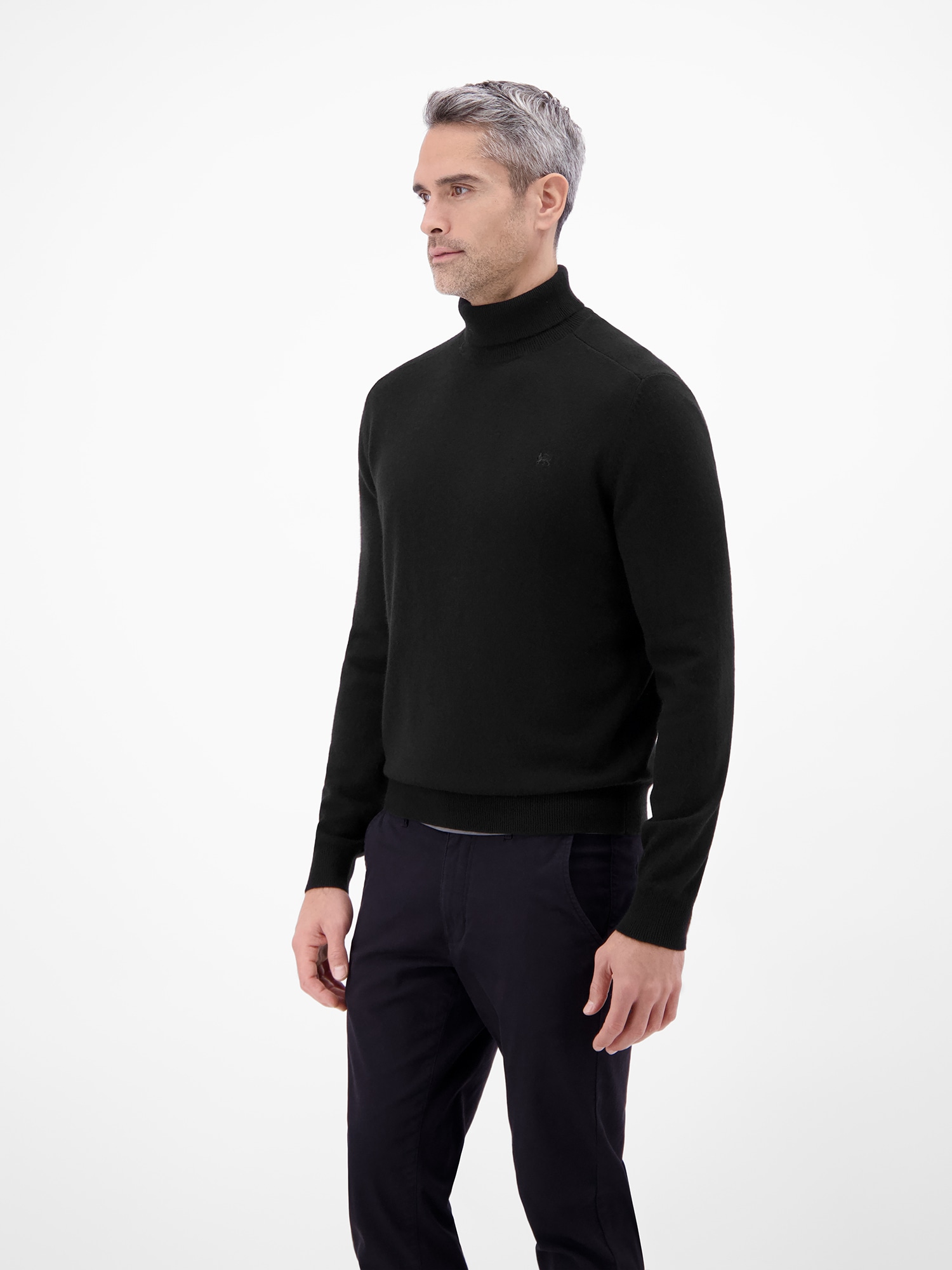LERROS Rollkragenpullover »Herren Rollkragenpullover - lässige Optik, wärmender«