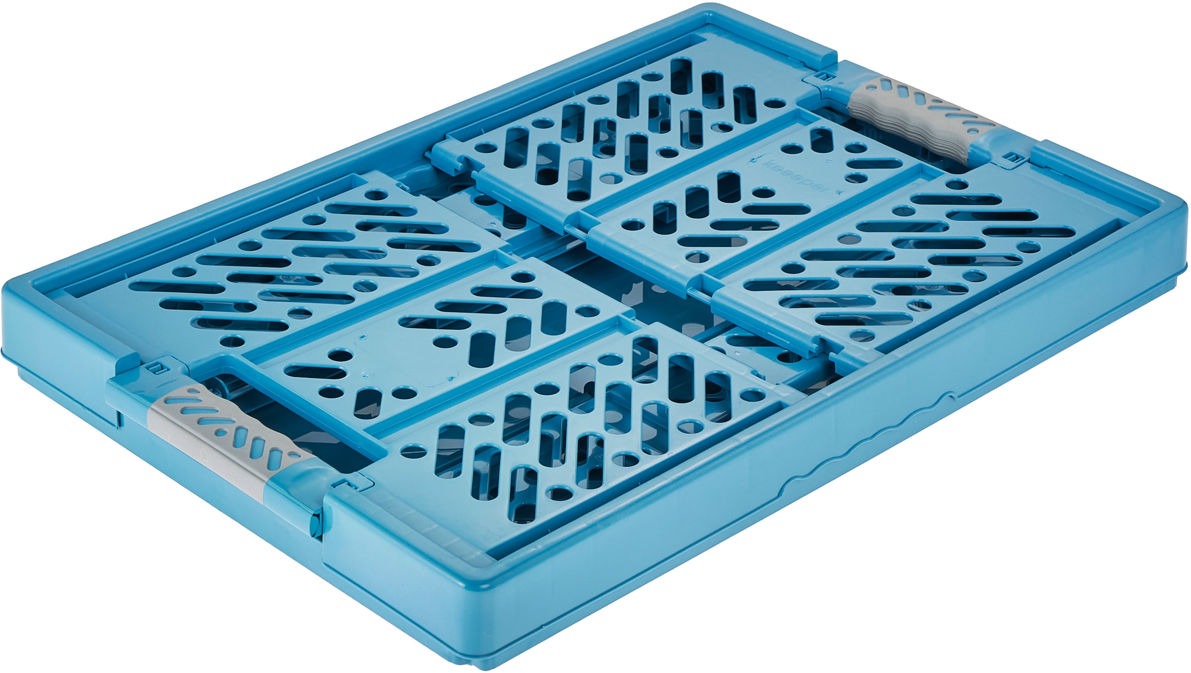 keeeper Klappbox »ben eco, Profi-Klappbox mit Softgriffen, 54 x 37 x 28 cm, 45 l« Soft-Touch-Griffe, zusammenklappbar