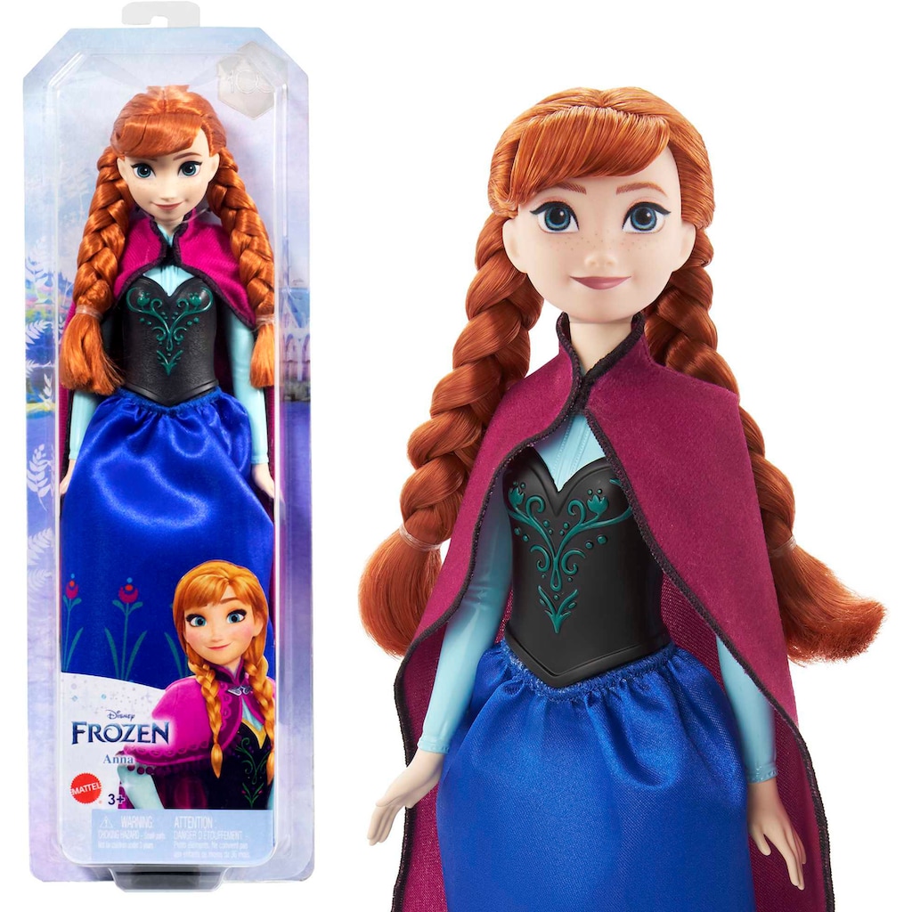 Mattel® Anziehpuppe »Disney Die Eiskönigin, Anna (Outfit Film 1)«