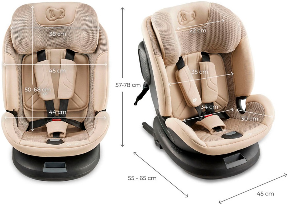 Kinderkraft Autokindersitz »XPEDITION 3 i-Size« Klasse 0 / I / II (bis 25 kg) 360° – drehbarer Kindersitz
