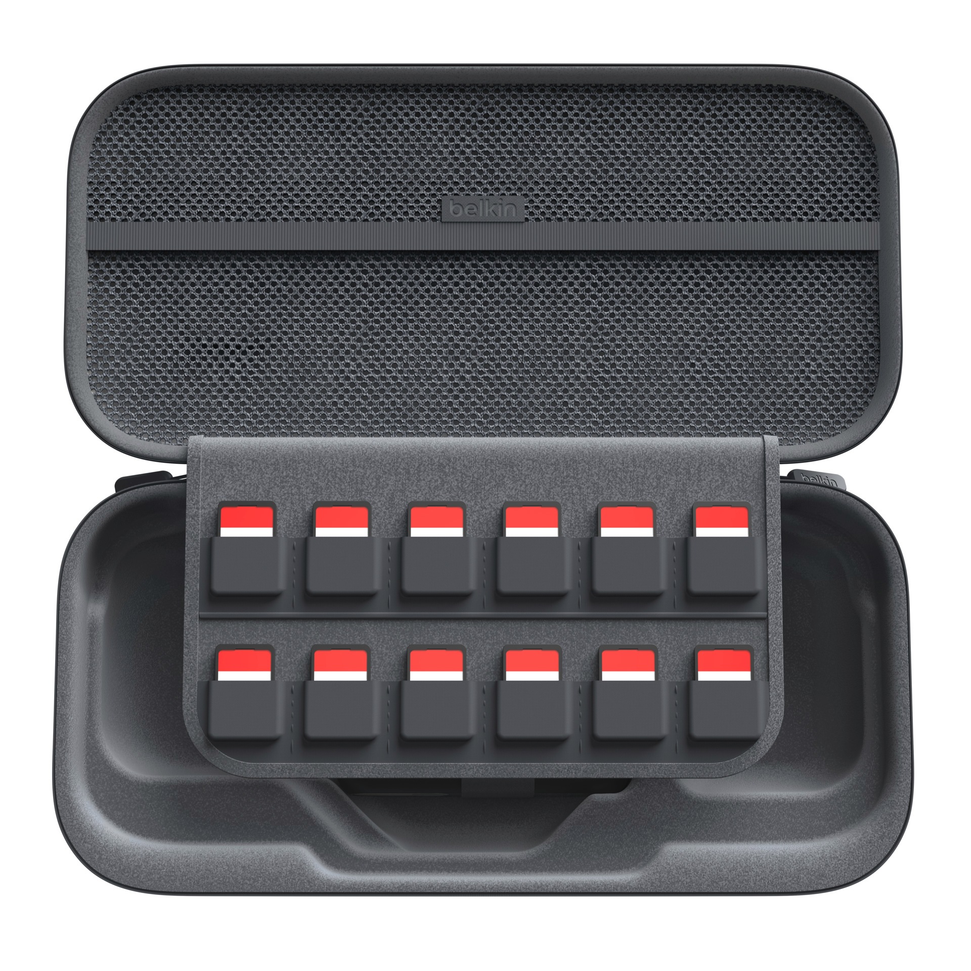 Belkin Powerbank »Gaming Charging Case 10K für Nintendo Switch 2« Belkin Charging Case Powerbank für Nintendo Switch 2,charcoal 10.000 mAh