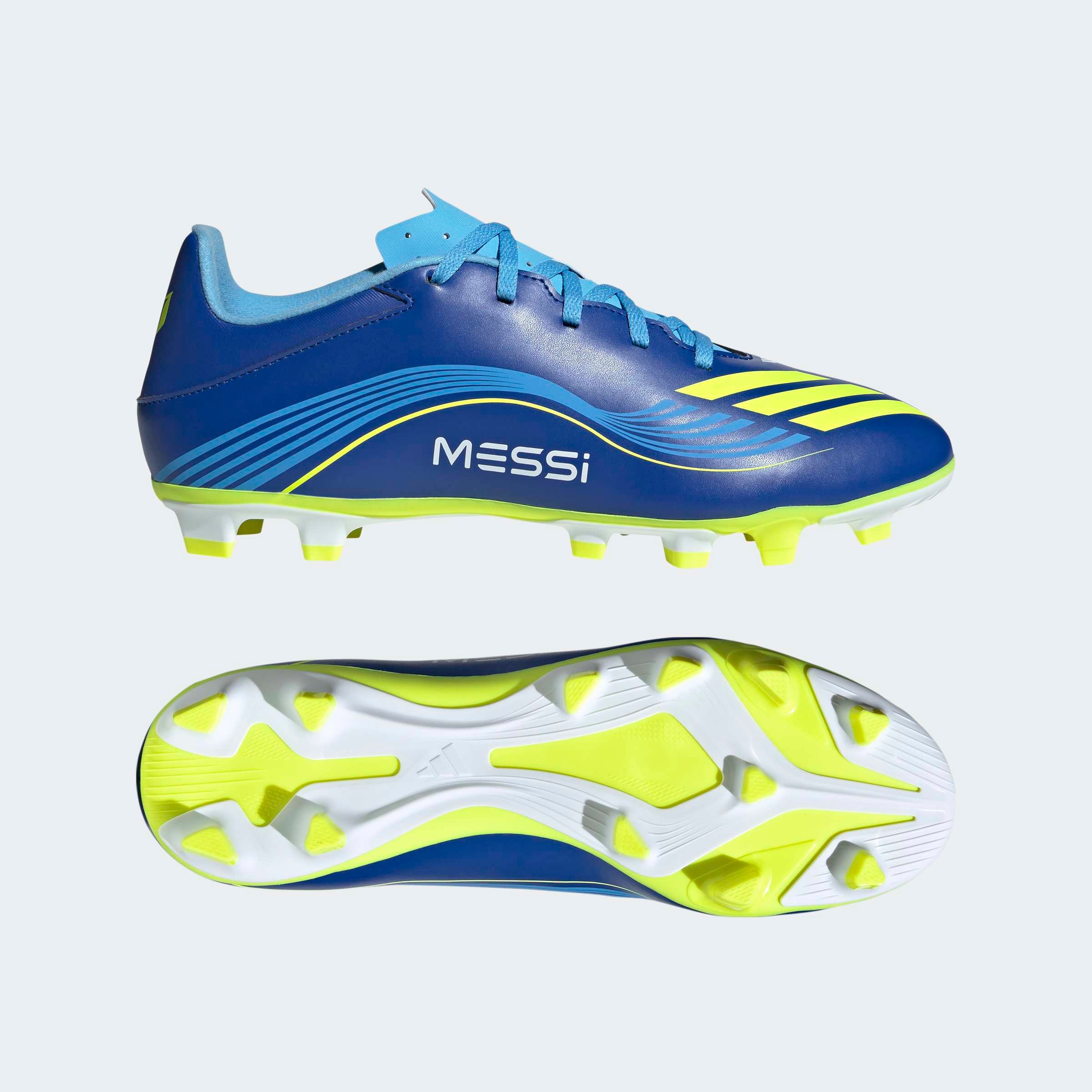 adidas Performance Fußballschuh »F50 MESSI CLUB FÜR HART- UND ASCHENPLÄTZE«, geeignet für Rasen- und Kunstrasenplätze