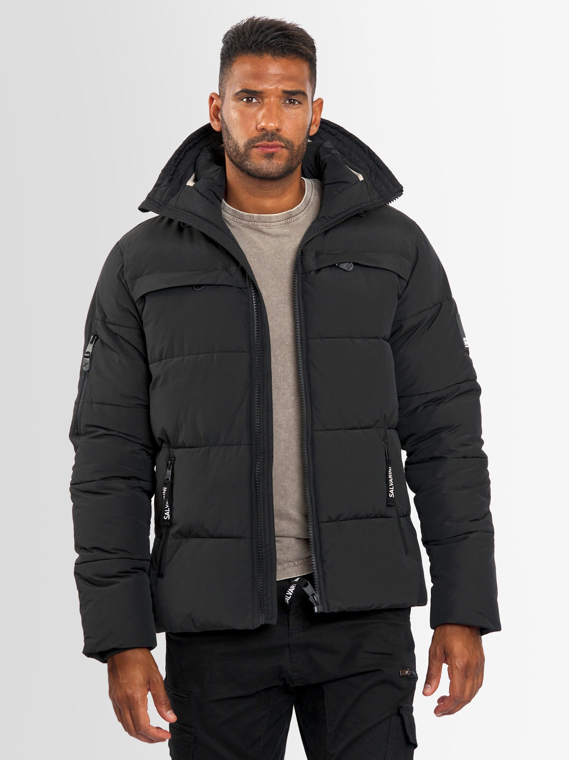 Alessandro Salvarini Winterjacke »A. Salvarini Herren Winter Steppjacke AS334«