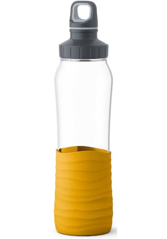 Emsa Trinkflasche »Drink2Go«, 0,7L, Glas, Schraubverschluss, spülmaschinenfest,... kaufen
