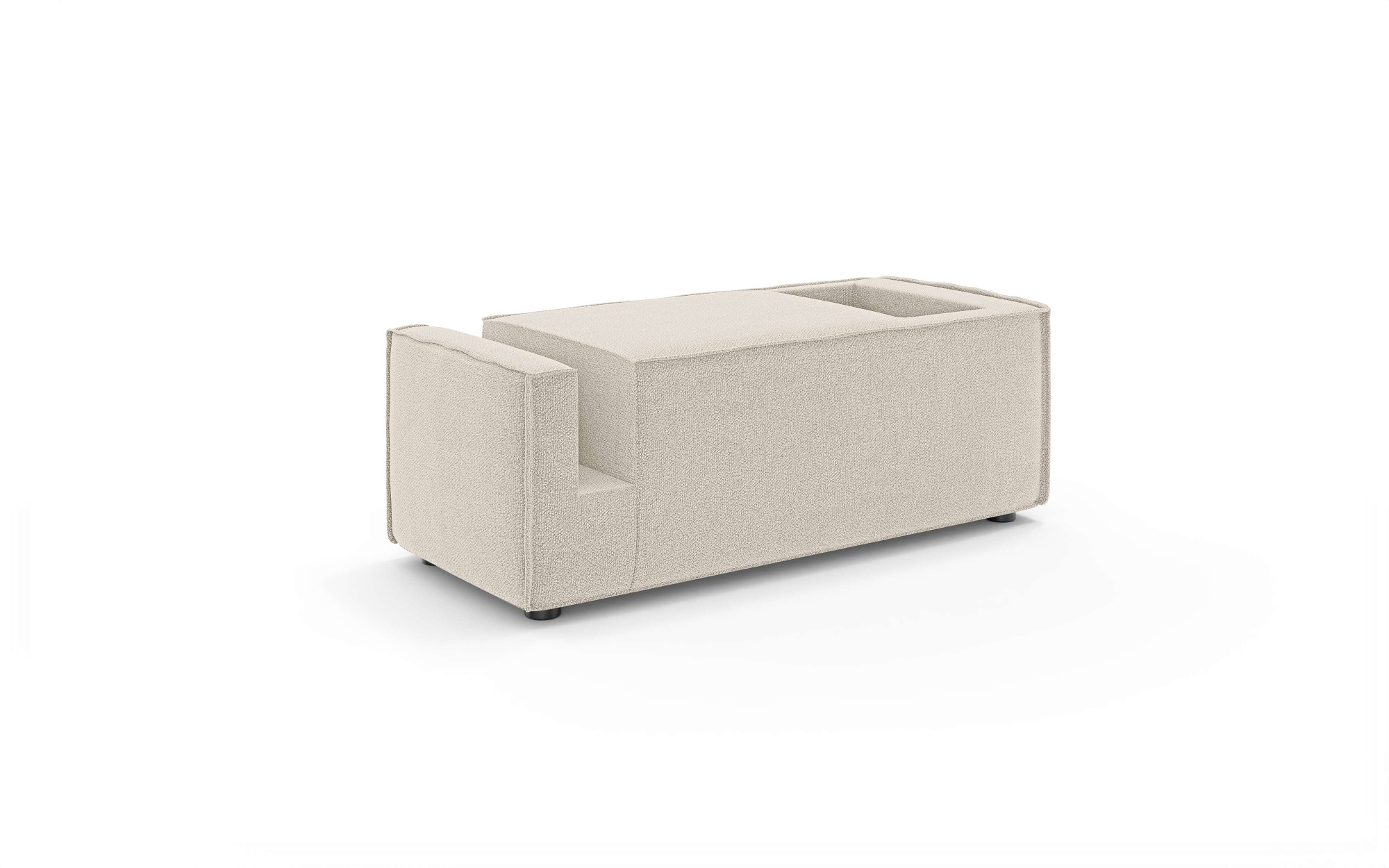 INOSIGN Sofaelement »HAILY Tisch für das Modulsofa, Maße B/T/H: 45/100/37 cm«, als Modul oder separat verwendbar, mit Steckfach und Ablagefläche