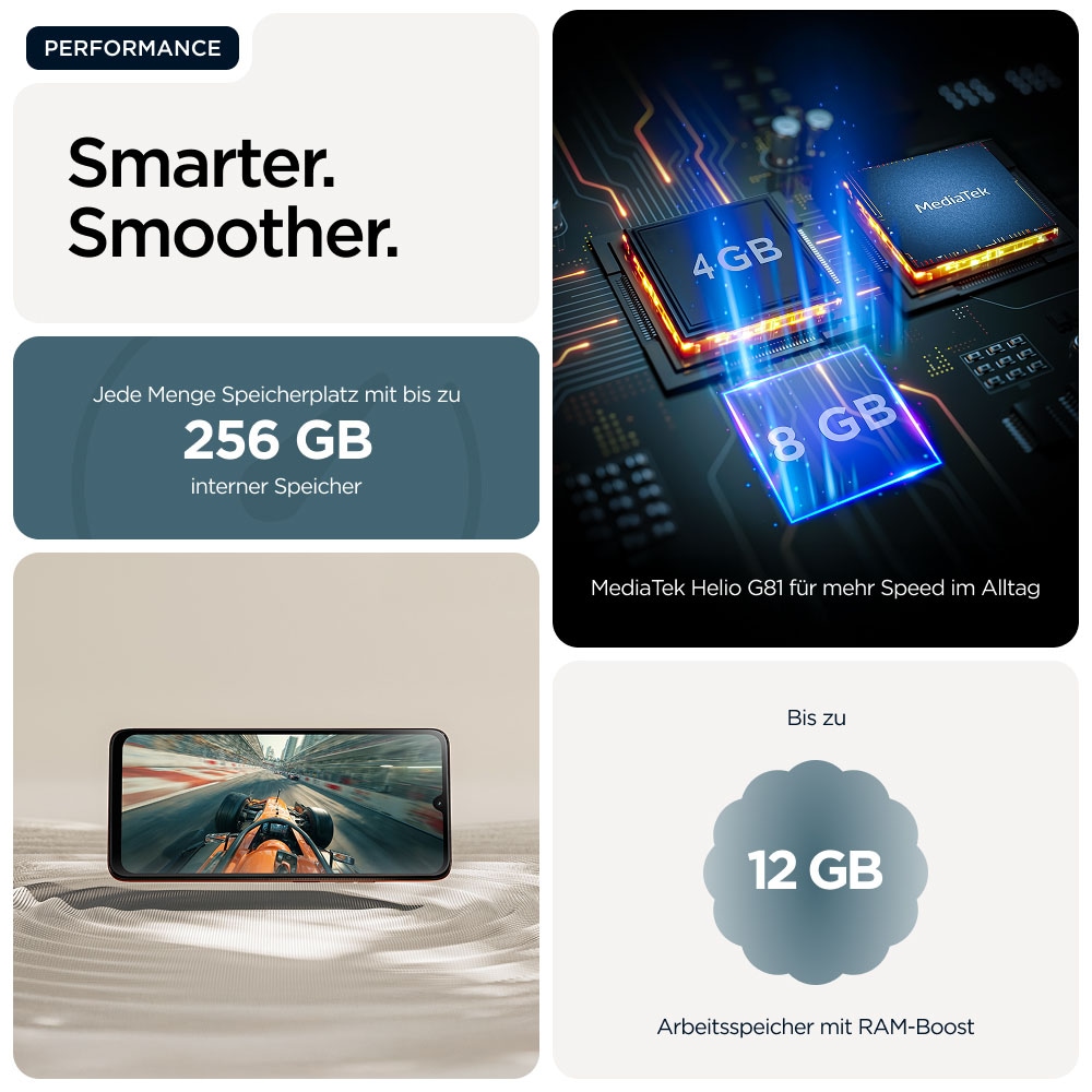 Motorola Smartphone »moto g06« PANTONE® Tapestry