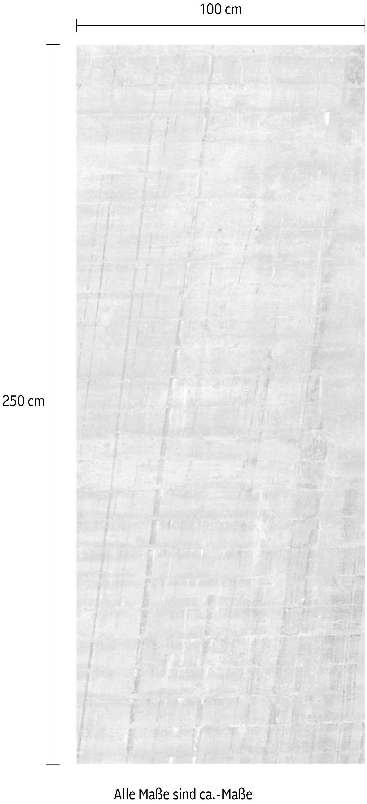 Komar Vliestapete »Concrete Panel«, 100x250 cm (Breite x Höhe), Vliestapete, 100 cm Bahnbreite