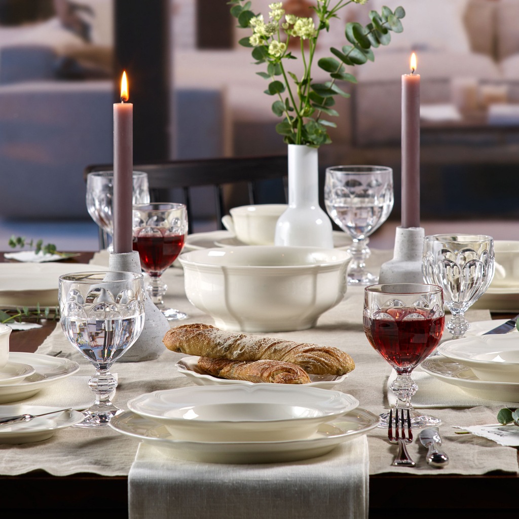 Villeroy & Boch Suppenteller »Suppenteller Manoir ø 22,8 cm weiß«