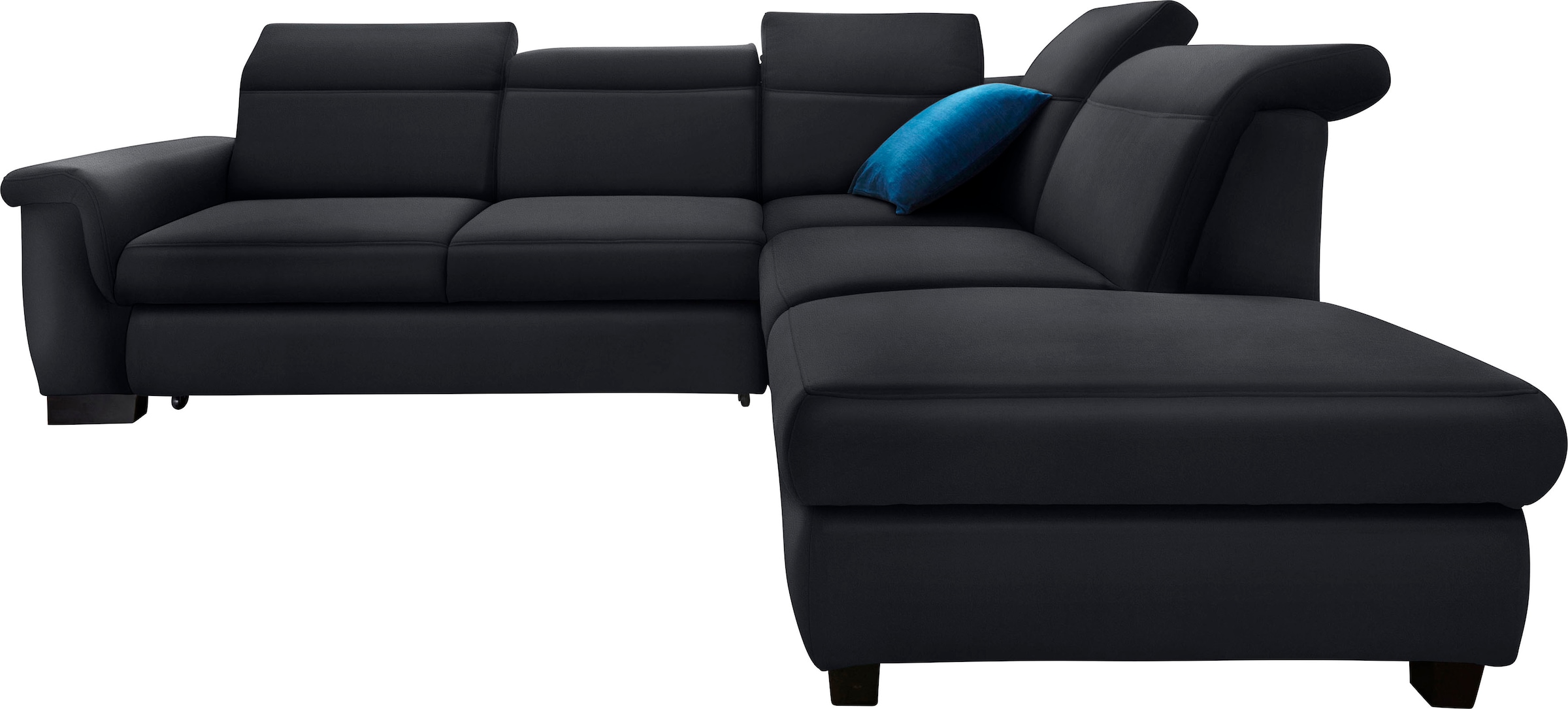 DOMO collection Ecksofa »Sully komfortables Sofa, OTTOs Choice, L-Form«, wahlweise mit Bettfunktion und Kopf- bzw. Rückenverstellung