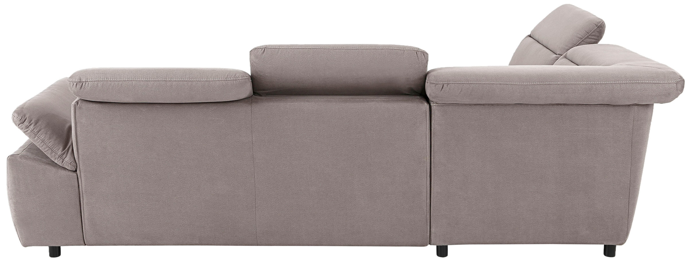 Home affaire Ecksofa »Mauritius L-Form«, mit Ottomane, mit Kopfteil- und Armlehnverstellung