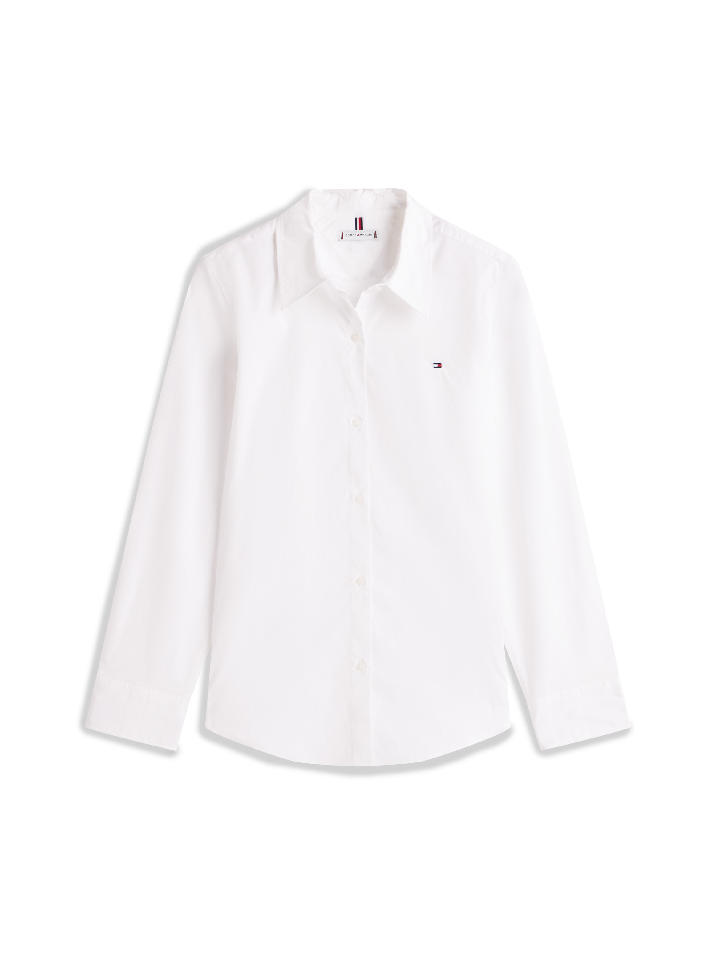 Tommy Hilfiger Hemdbluse »ESS POPLIN REGULAR SHIRT« Langarm, Regular Fit