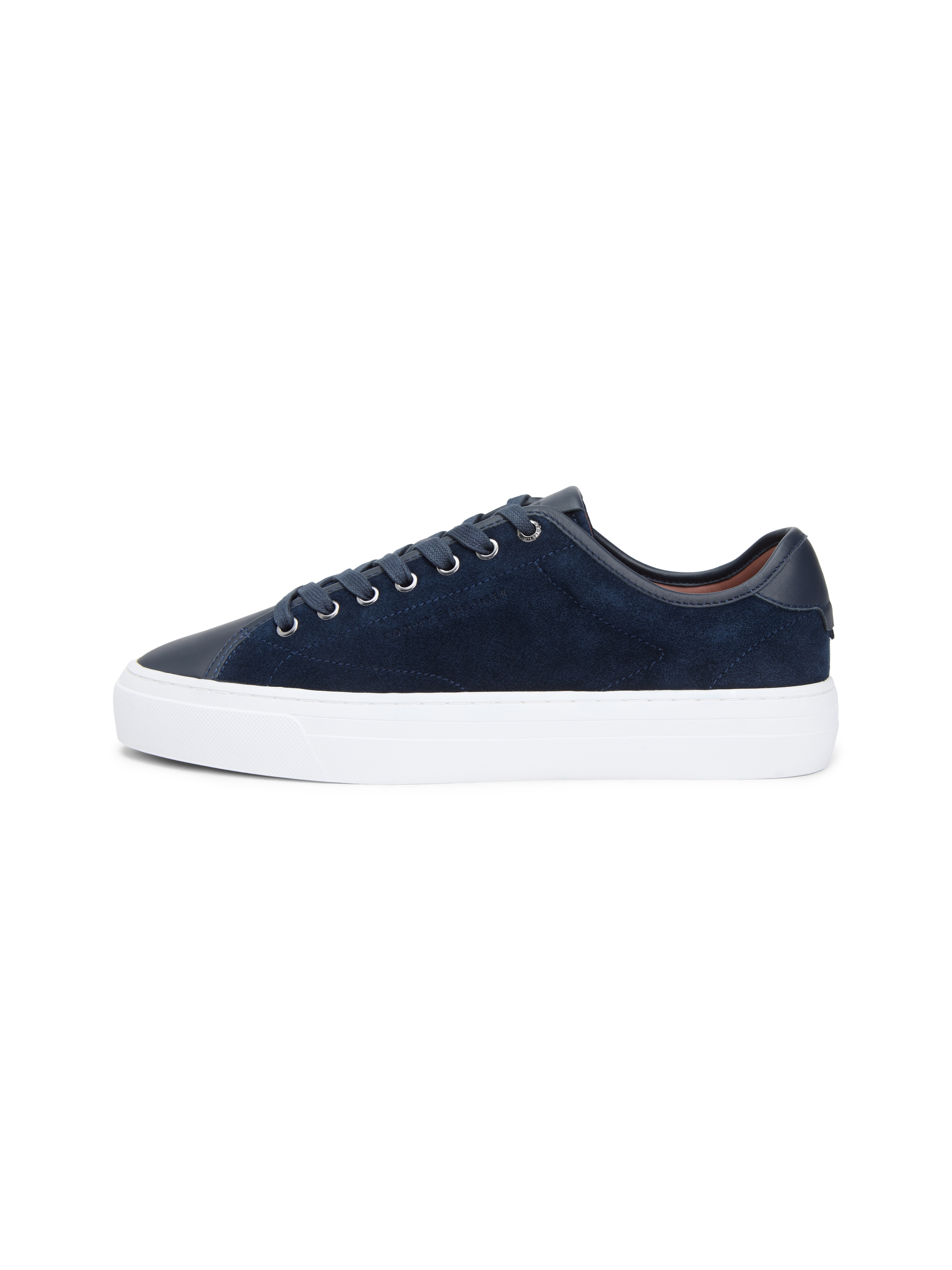 Tommy Hilfiger Sneaker »PREMIUM DRESS LEATHER MIX«  , Freizeitschuh, Halbschuh, Schnürschuh, weich gepolsterter Schaftrand