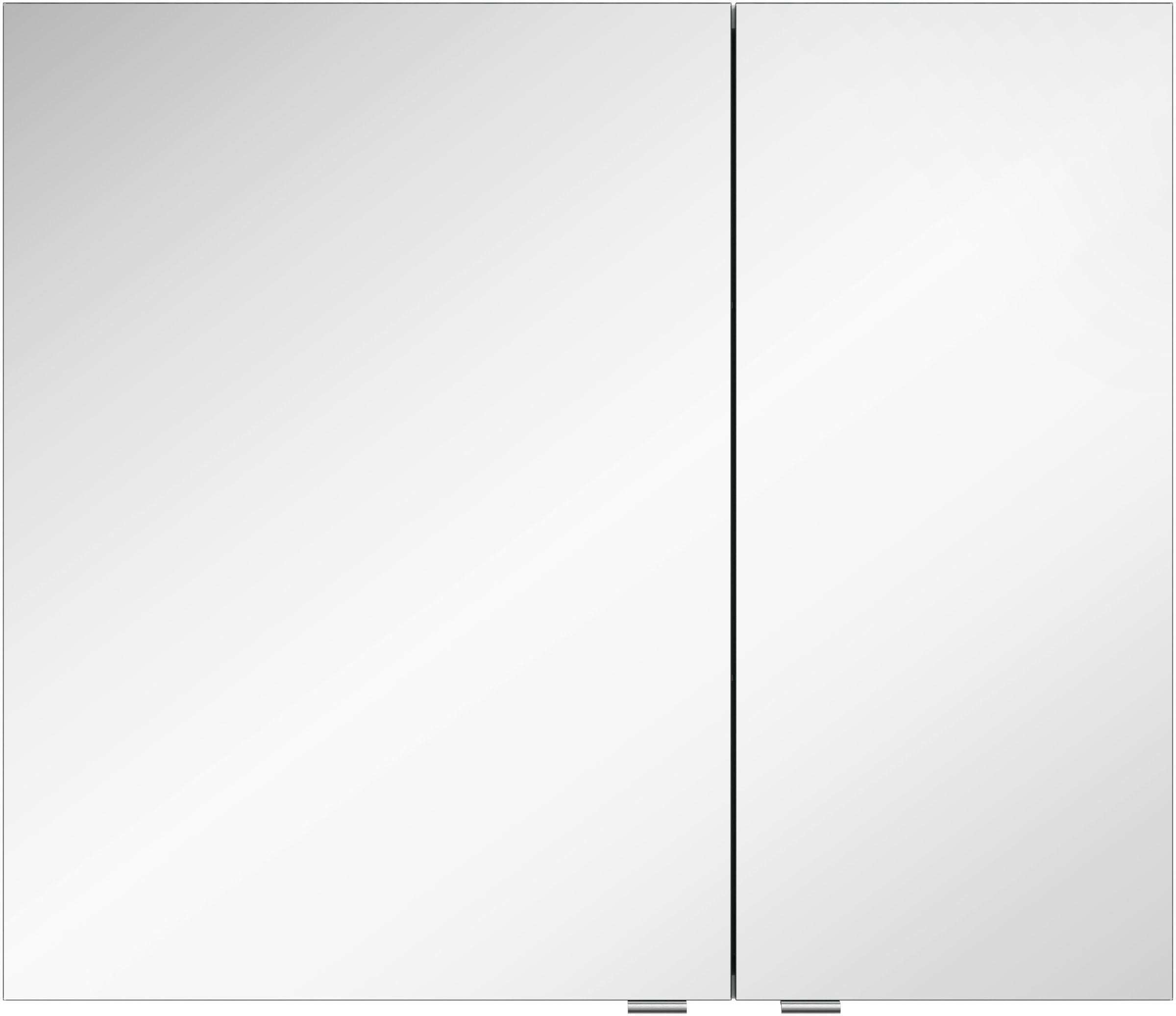 MARLIN Spiegelschrank »3980«, mit doppelseitig Türen, verspiegelten Jahren 3 XXL vormontiert mit Garantie