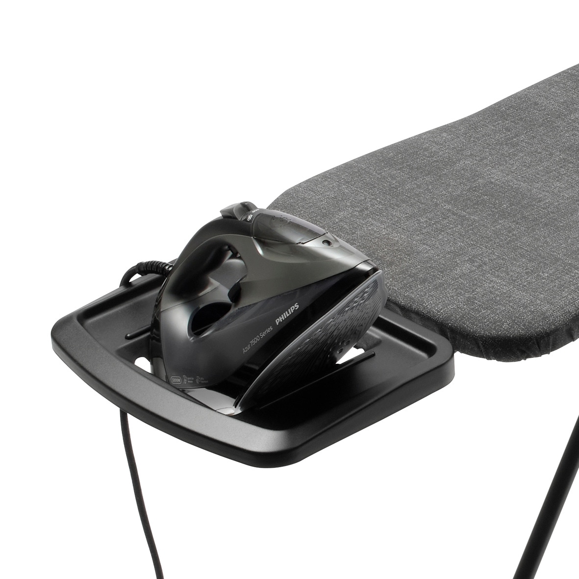 Brabantia Bügelbrett »Bügeltisch B, 124 x 38 cm, Dst-Mulde Solide«, Bügelfläche 124 cmx38 cm, Fairtrade-zertifiziert