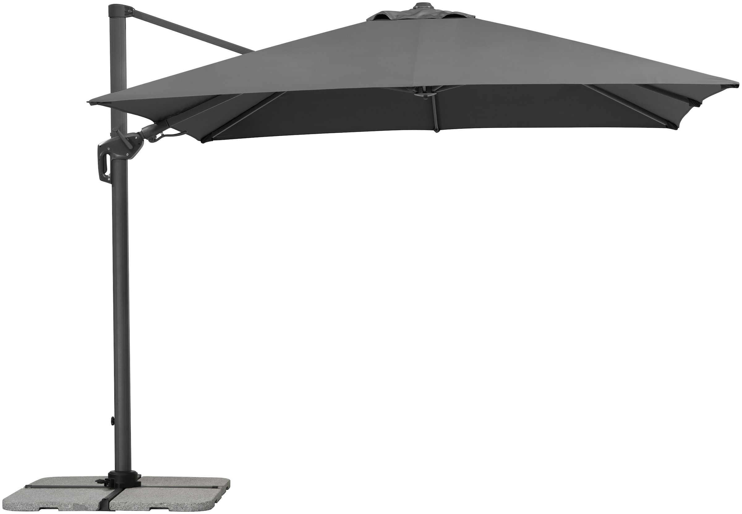 Schneider Schirme Ampelschirm »Rhodos Twist« mit Schutzhülle, ohne Wegeplatten