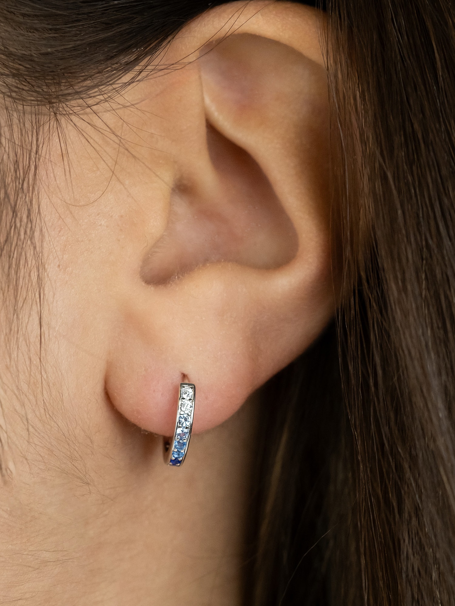 Engelsrufer Paar Creolen »Ocean Shade« Made in Germany - mit Zirkonia (synth.)