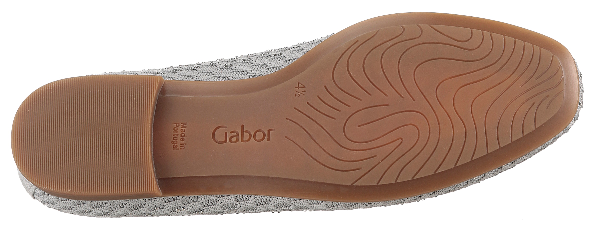 Gabor Slipper  , Blockabsatz, Loafer, Bequemschuh mit funkelnden Strass-Steinen