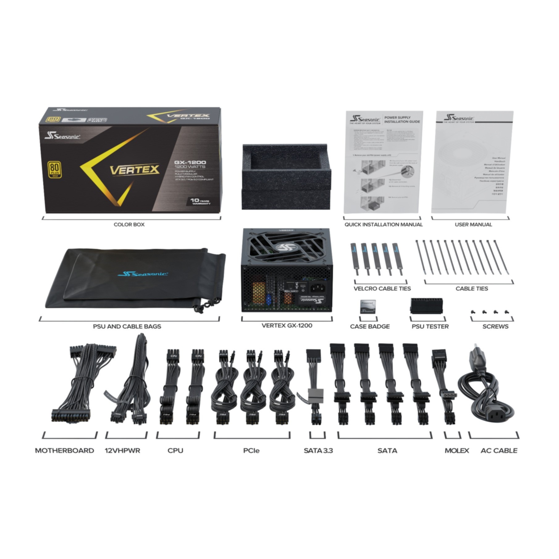 Seasonic Netzteil »VERTEX GX-1200«