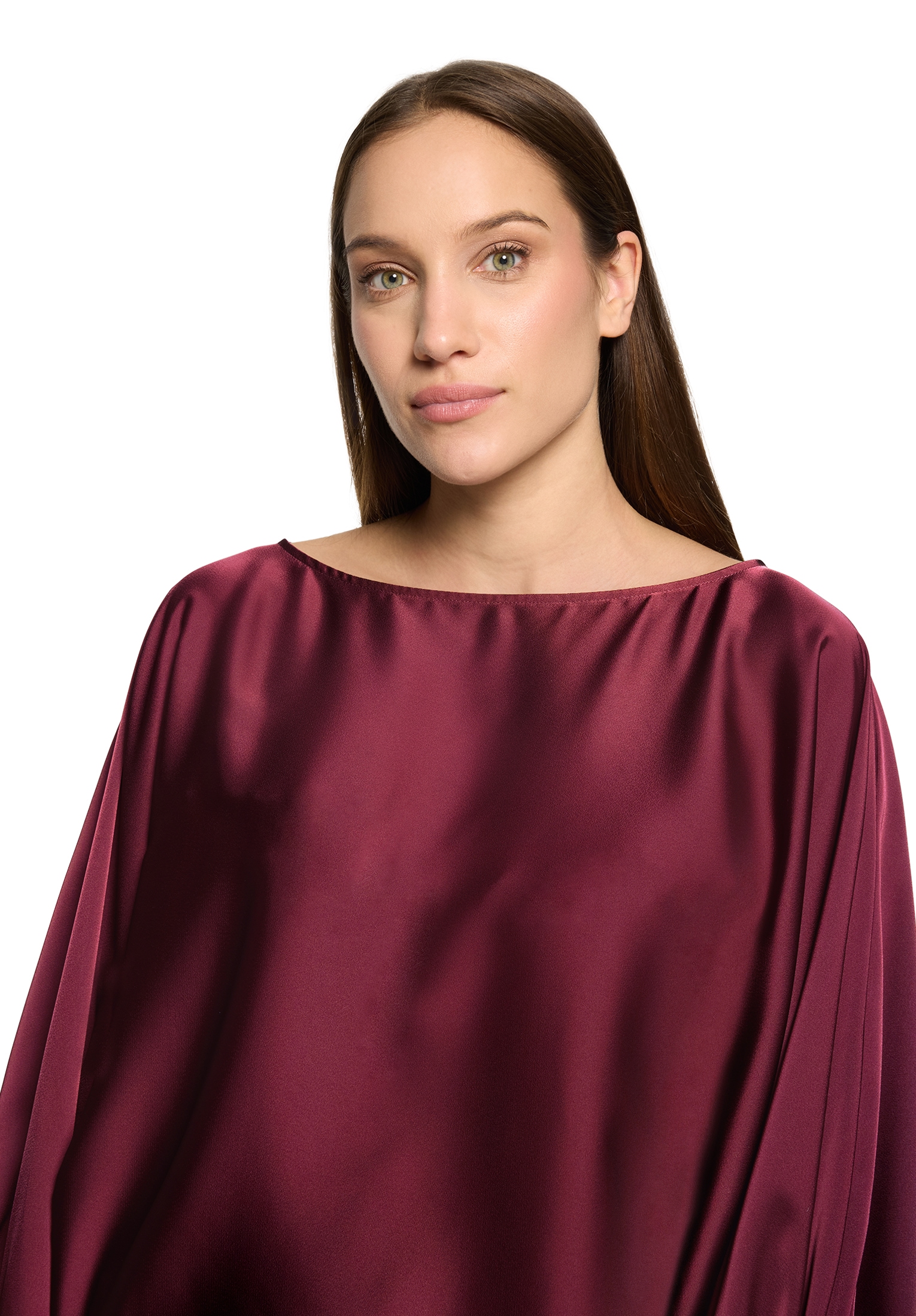 Vera Mont Satinbluse »Satin-Bluse mit Fledermausärmeln«