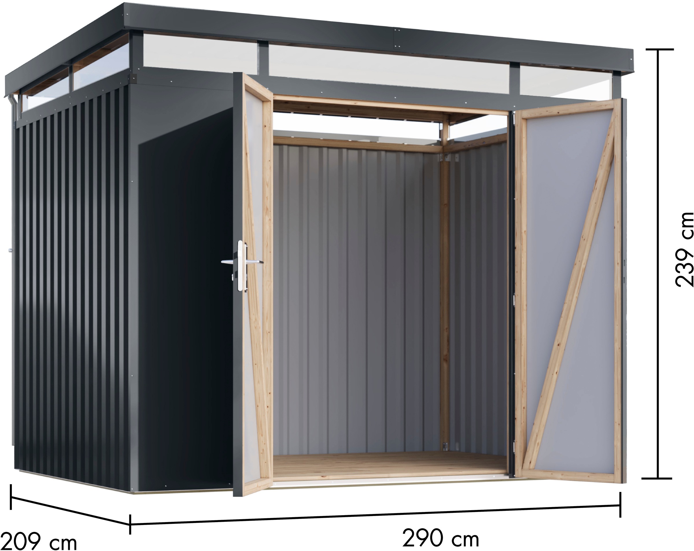 Karibu Gerätehaus »Titanium 3«