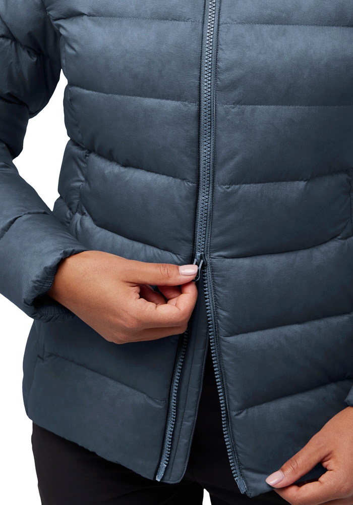 Jack Wolfskin Daunenjacke »NEBELHORN DOWN HOODY W RDS«, mit Kapuze