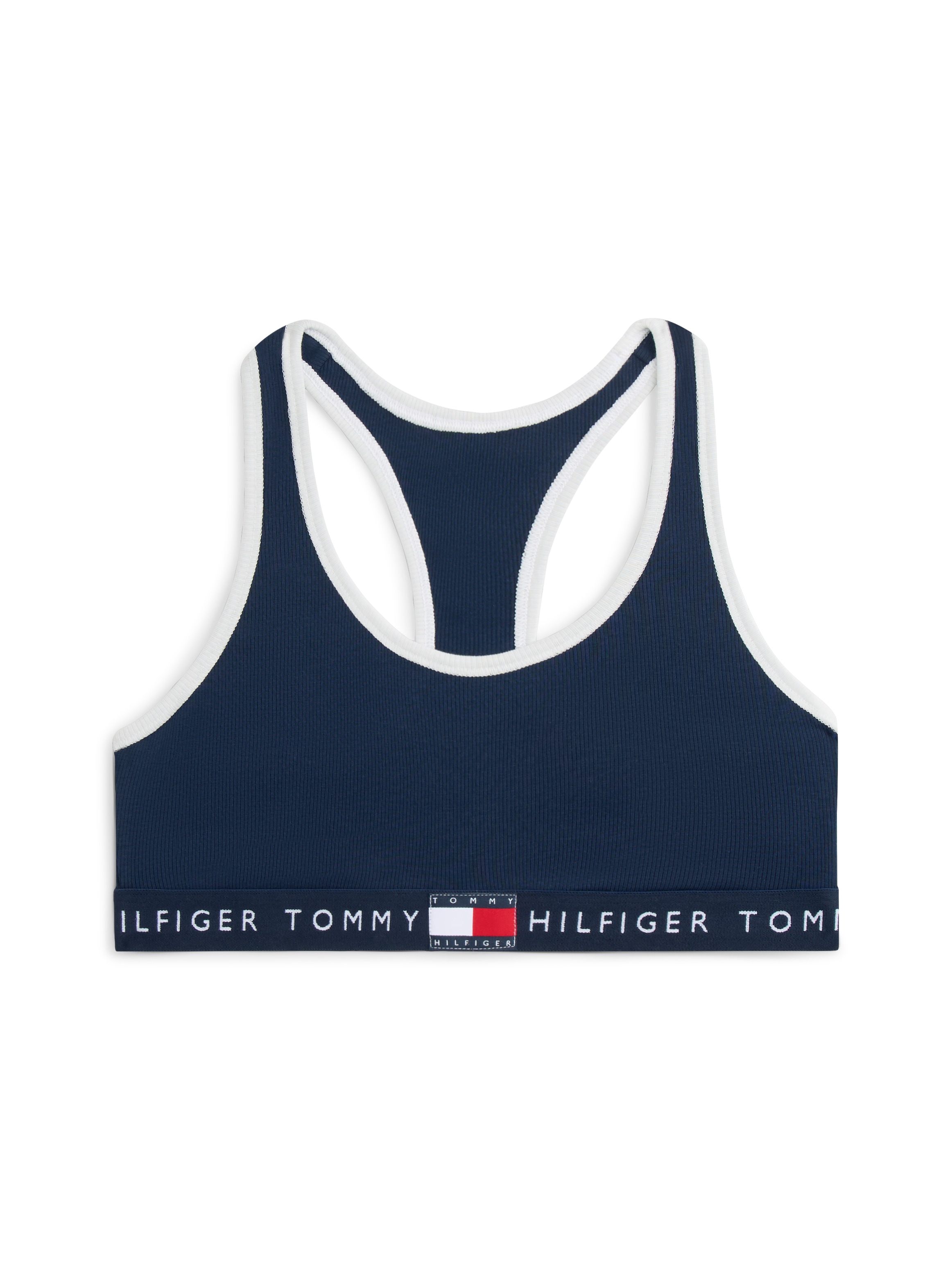Tommy Hilfiger Underwear Bralette »RIB RACERBACK BRALETTE« mit Logobund