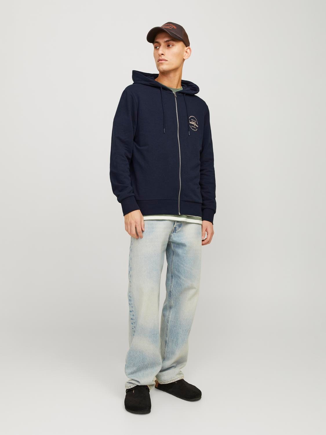 Jack & Jones Sweatjacke »JJFOREST SWEAT ZIP HOOD«