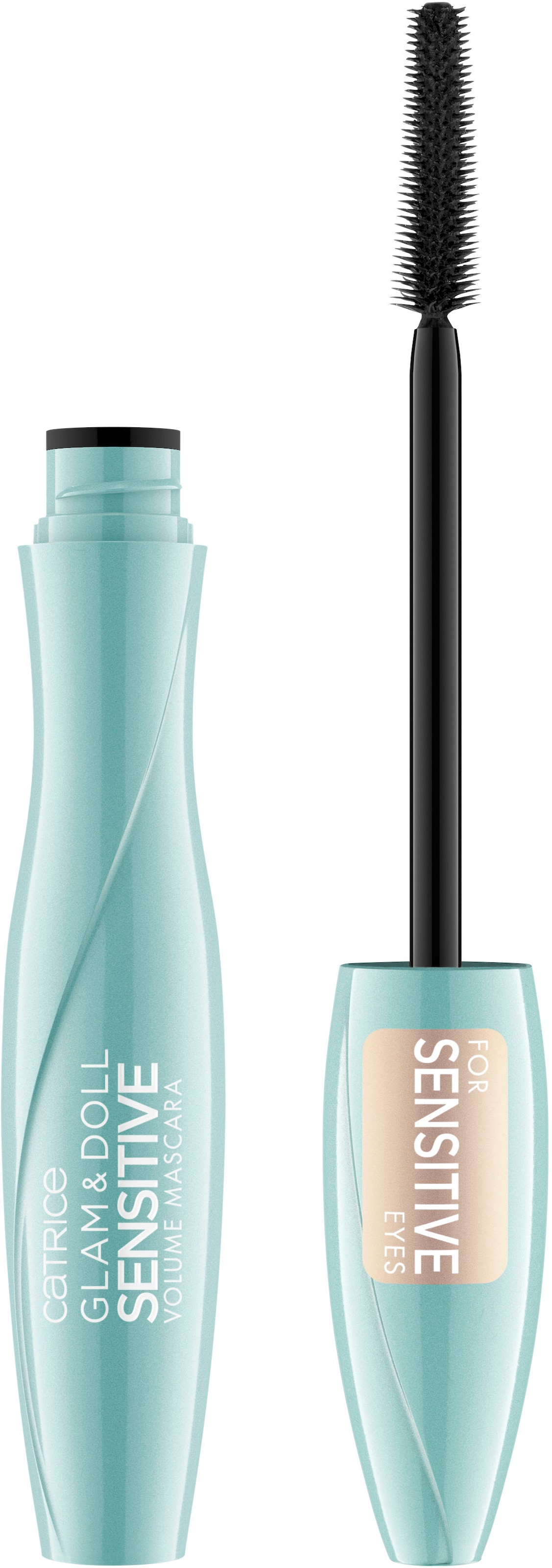 Catrice Mascara »Glam & Doll Sensitive Volume«, (Set, 3 tlg.), mit präziser Bürste