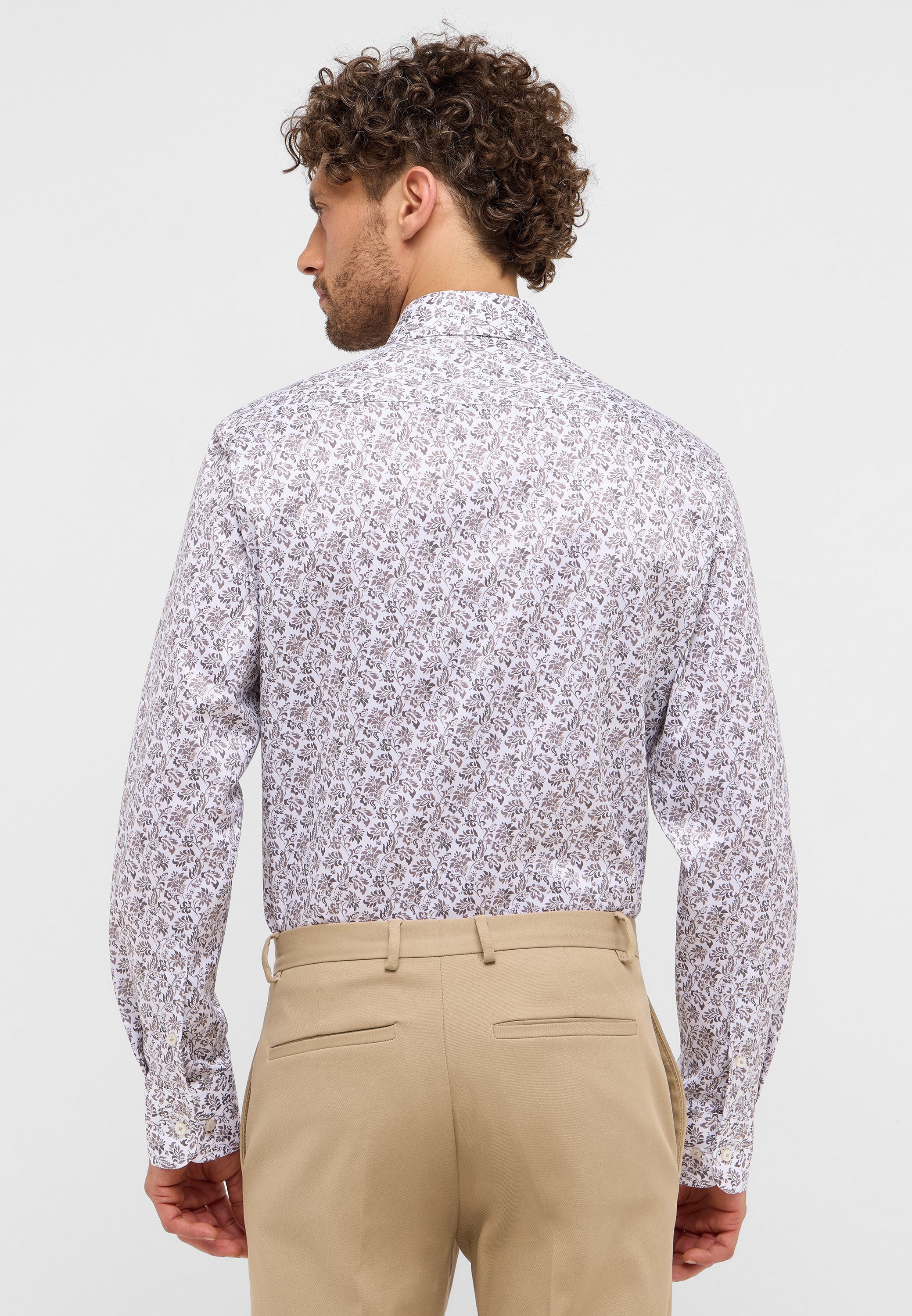 Eterna Langarmhemd »SLIM FIT«, NON IRON (bügelfrei)