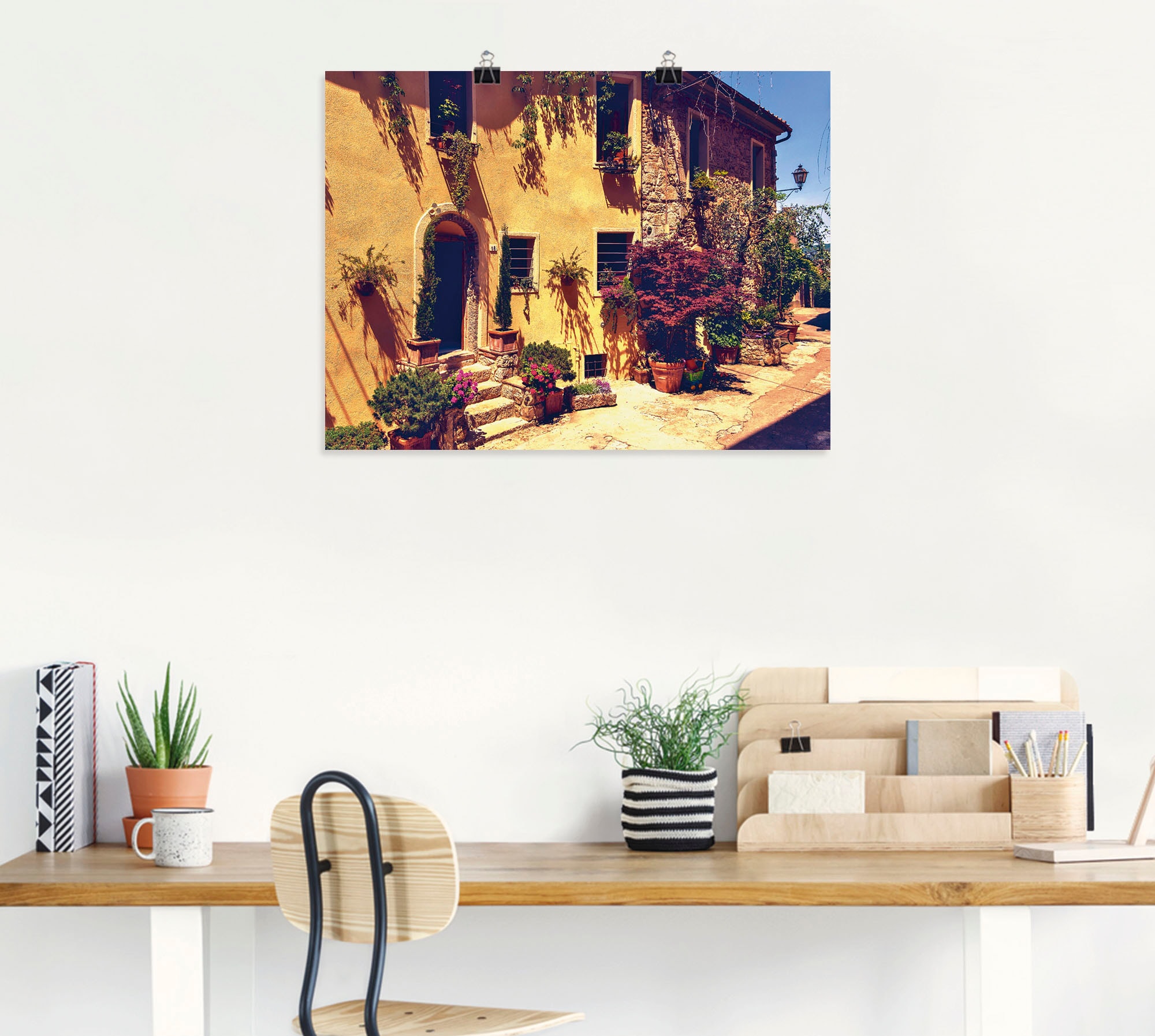 Artland Wandbild »Siena Toskana«, Europa, (1 St.), als Leinwandbild, Poster, Wandaufkleber in verschied. Größen