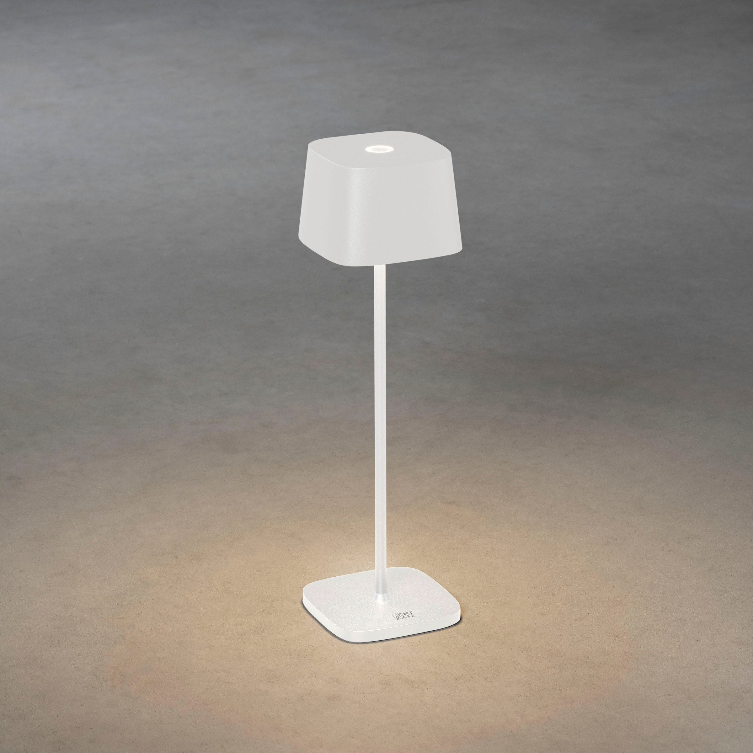 KONSTSMIDE LED Tischleuchte »Capri«, Capri LED USB-Tischleuchte weiss, Farbtemperatur, dimmbar