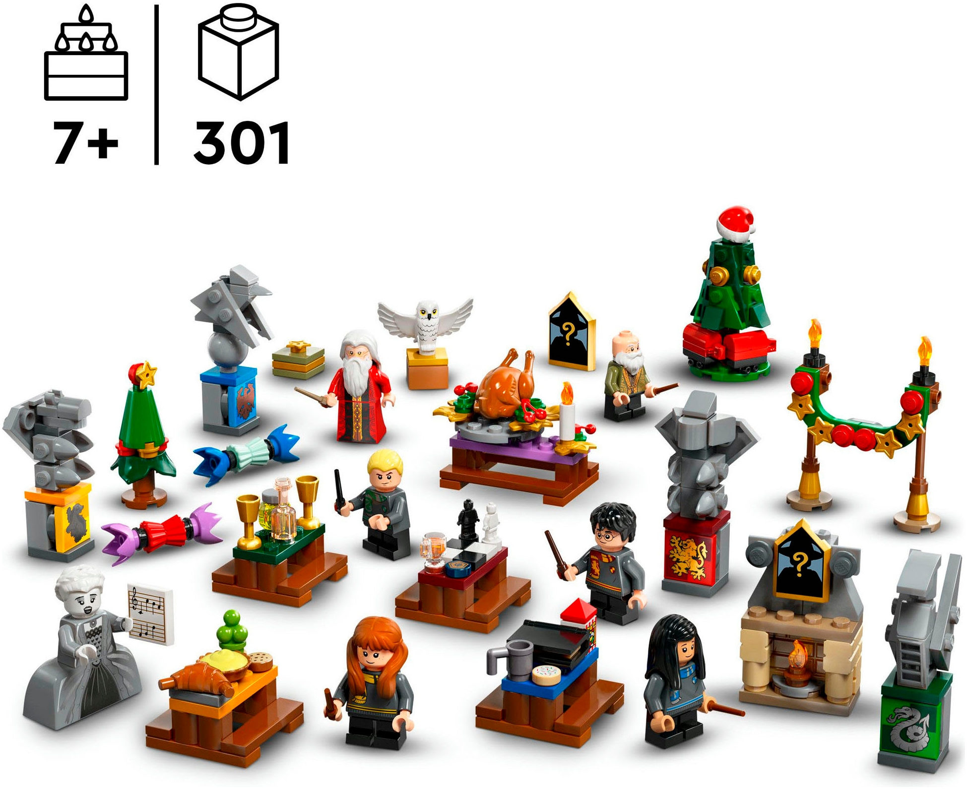 LEGO® Spielzeug-Adventskalender »Spielbausteine, LEGO Harry Potter 2024 (76438), LEGO® Harry Potter™«, ab 7 Jahren, Made in Europe