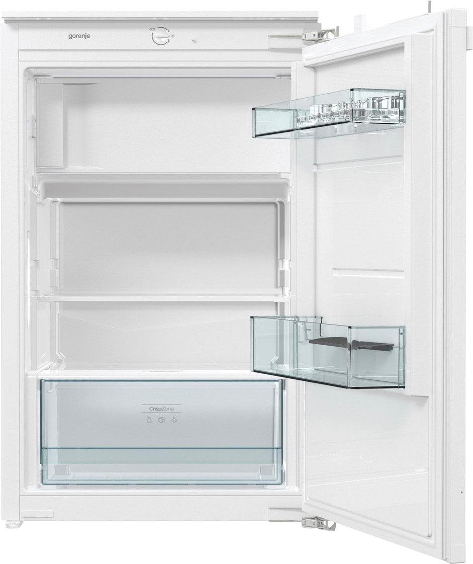 GORENJE Einbaukühlschrank »RBI2092E1«, RBI2092E1, 87,5 cm hoch, 54 cm breit,  integrierbar mit 3 Jahren XXL Garantie