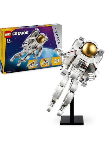 Konstruktionsspielsteine »Astronaut im Weltraum (31152), LEGO Creator 3in1«, (647 St.)