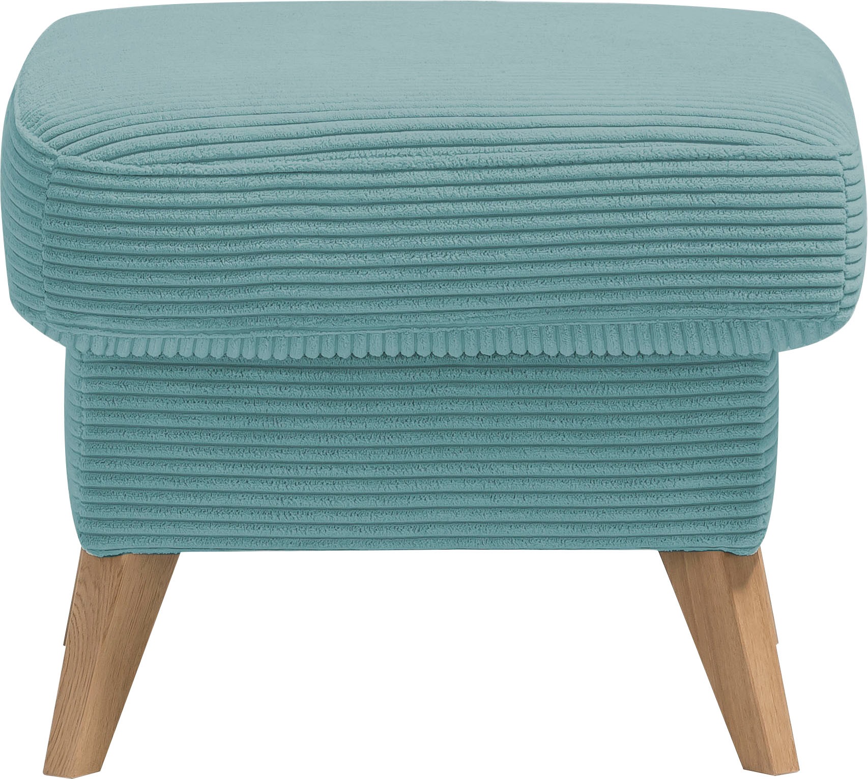exxpo - sofa fashion Hocker »Samso, kompakte und bequeme Sitzgelegenheit in aktuellem Cord Bezug«