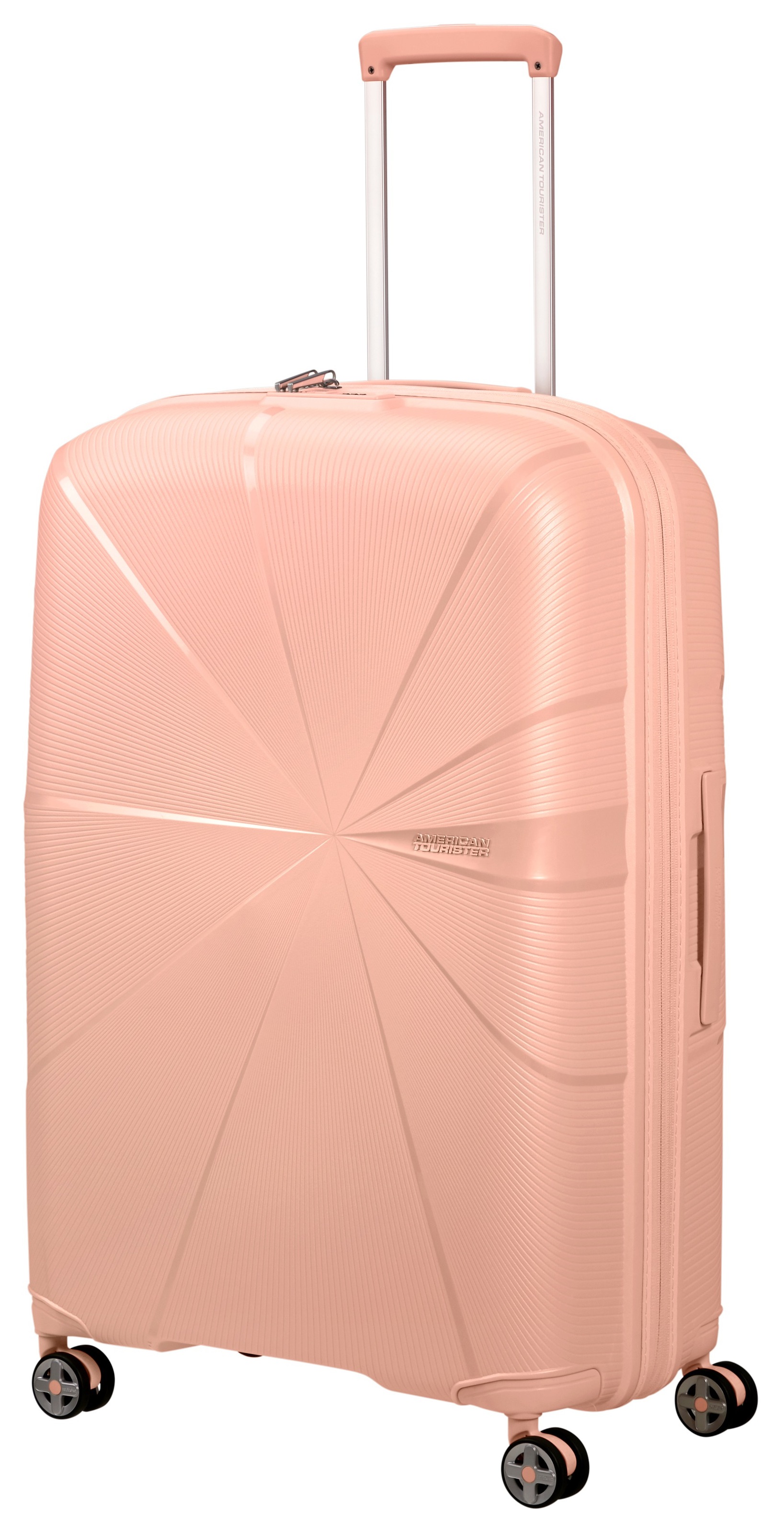 American Tourister® Hartschalen-Trolley »STARVIBE, in verschiedenen Farben und Größen«, 4 Rollen, Handgepäck-Koffer Reisegepäck Koffer TSA-Zahlenschloss