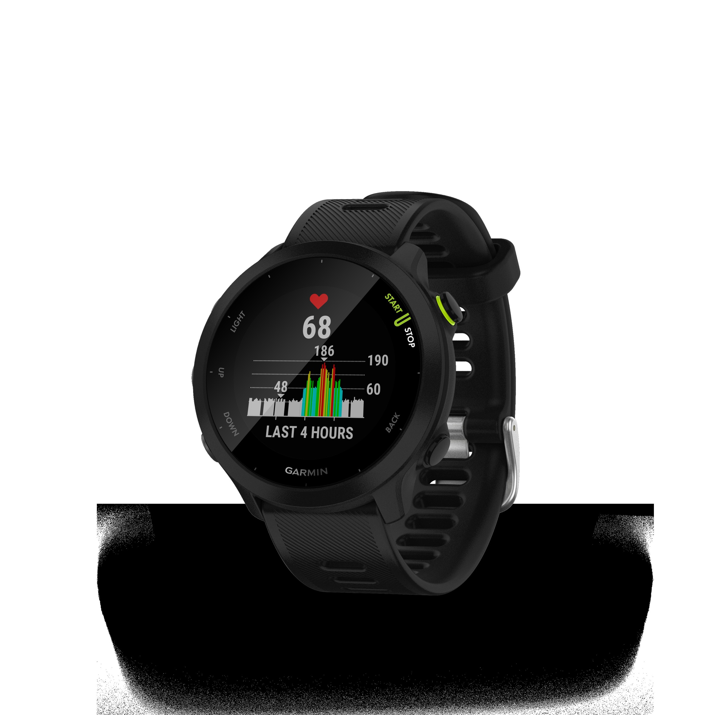 Garmin Smartwatch »FORERUNNER 55 Multisport-«, (2,64 cm / 1,04 Zoll), Garmin, GPS-Laufuhr)