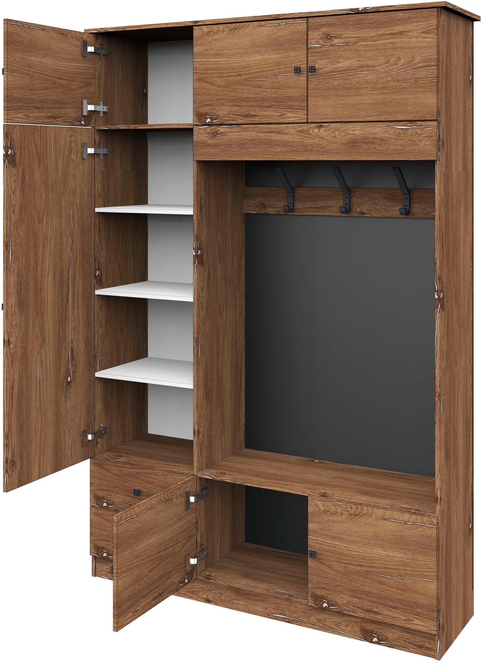 borchardt Möbel Garderobenschrank »Kompakta«, Höhe 202 cm