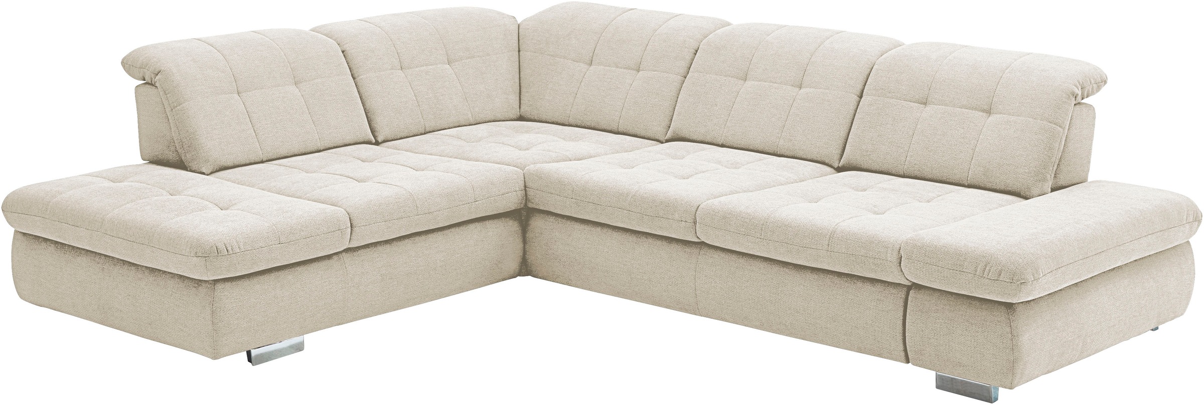 Die PlanBar Ecksofa »MP-IN17004 L-Form, Breite 323 cm, mit Kaltschaum-Polsterung« inkl. Sitztiefenverstellung, wahlweise weitere Funktionen