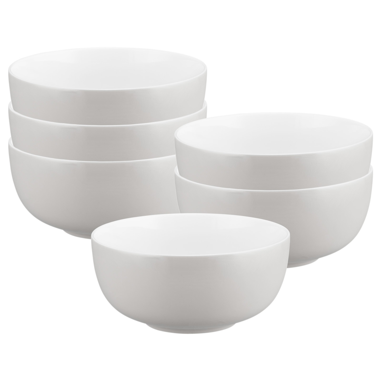 Seltmann Weiden Schale »Müslischalen Liberty Pure Colors ø 15 cm 6er Set« 6 tlg. Spülmaschinenfest, Mikrowellensicher, Ofenfest