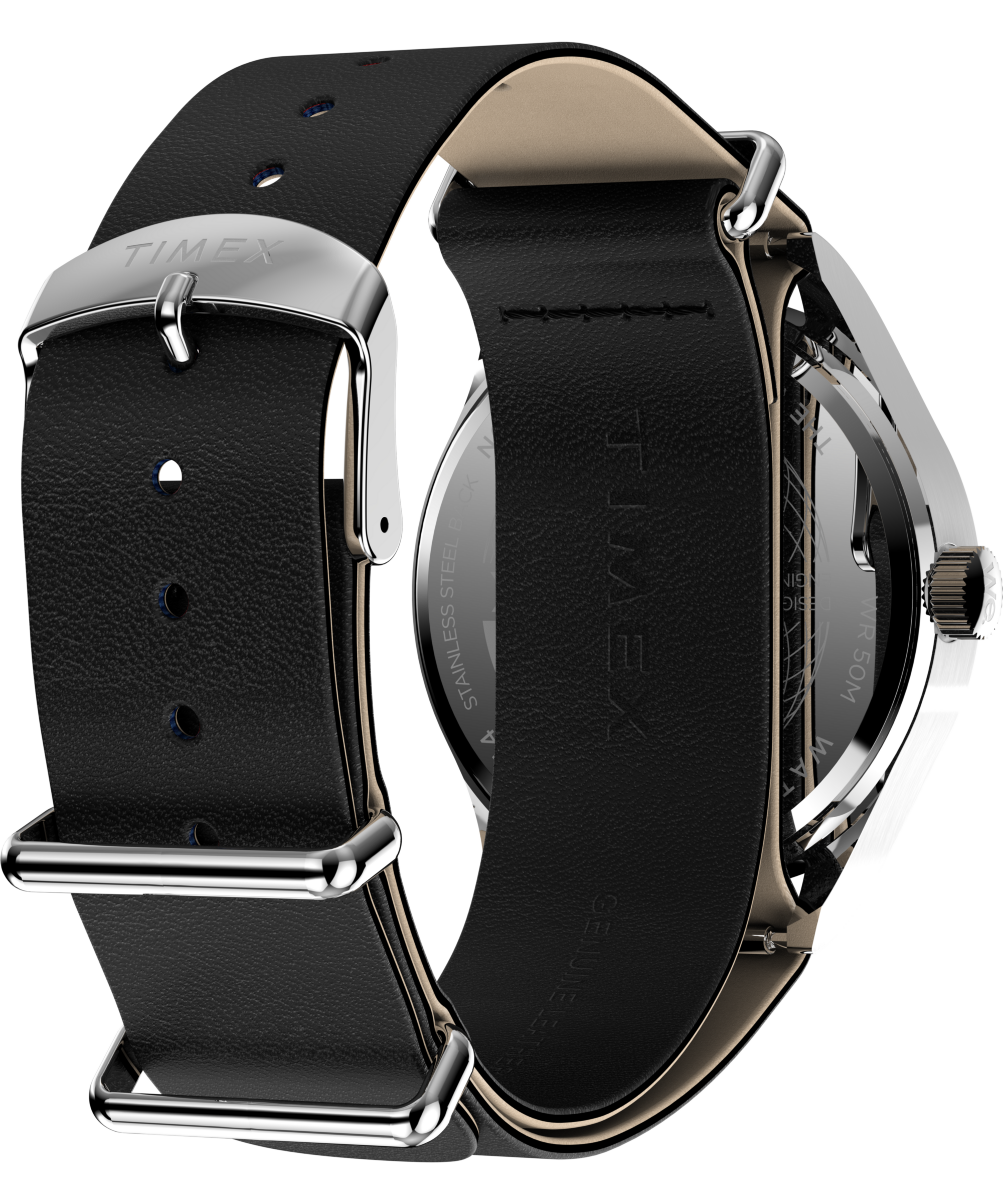 Timex Quarzuhr »WEEKENDER NEW ENGLAND« Armbanduhr, Herrenuhr, Lederarmband, Leuchtzeiger, analog