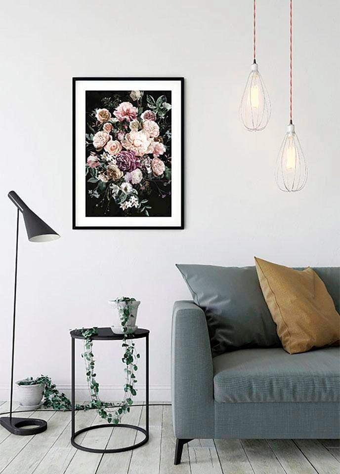Komar Bild »Charming Bouquet« Blumen 1 Stk. tlg. Wandbild zur Dekoration - ohne Rahmen