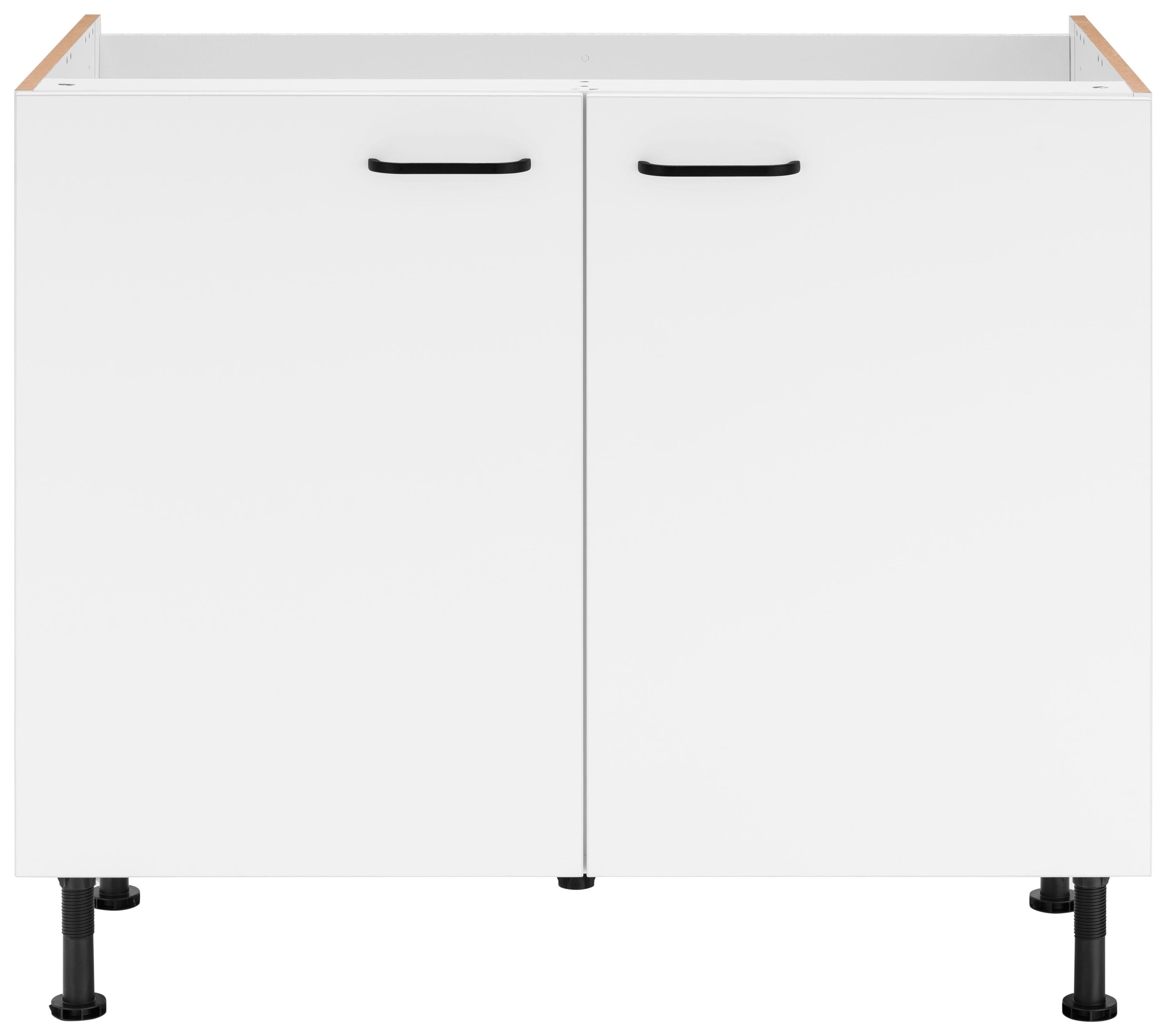 OPTIFIT Spülenschrank »Elga« mit Soft-Close-Funktion, höhenverstellbaren Füßen, Breite 100 cm