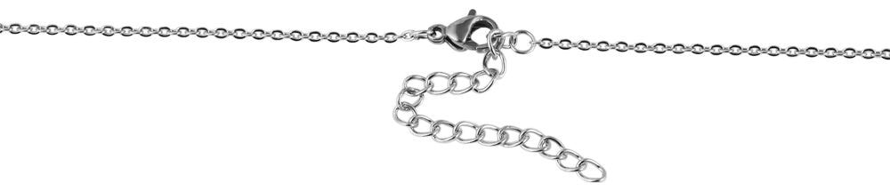 Adelia´s Kette mit Anhänger »Adelia's Damen Edelstahl Ankerkette Halskette mit Anhänger Anker 45 cm«